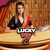 Throw pillow Lucky 7 live casino game icon