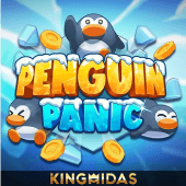 Throw pillow Penguin Panic cards game icon