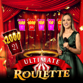 Throw pillow Ultimate Roulette live casino game icon